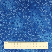 Fabric by the Metre - JLC081 Flutter - Royal